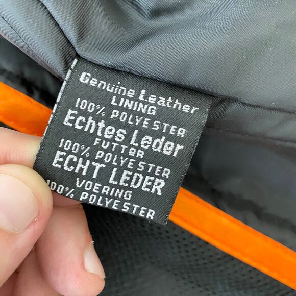 Men’s XL Leather Biker Jacket Milwaukee Leather Classic Brando Premium Black - Picture 13 of 16